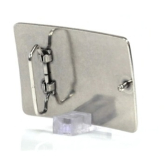 Beautiful Native American warrior Chief belt buckle approximately 4" - Picture 3 of 3